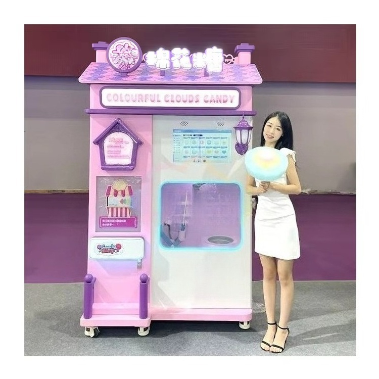 Candy Vending Machine - Máquina Expendedora de Algodón de Azúcar