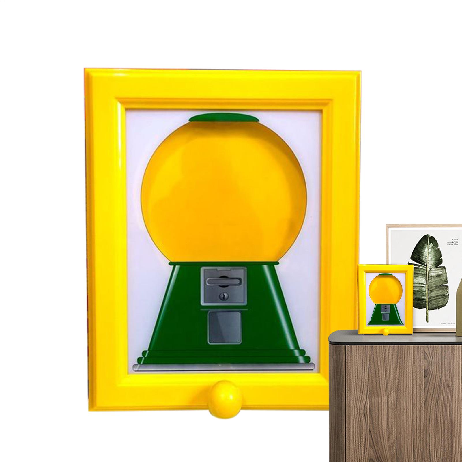 Candy Vending Machine - Dispensador de dulces creativo, marco de