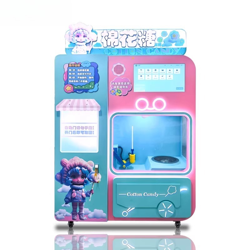 Candy Vending Machine - Máquina Expendedora Automática de Algodón de