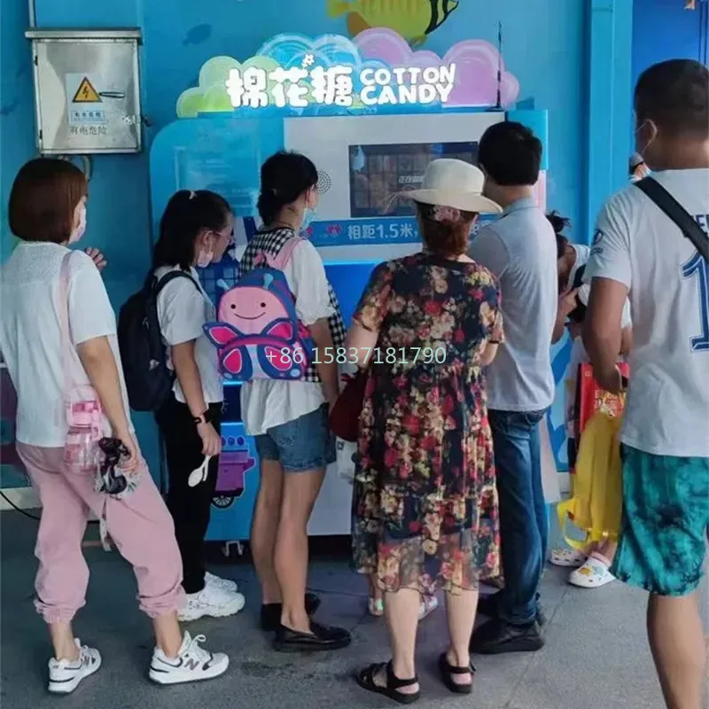 Candy Vending Machine - Máquina de algodón de azúcar a