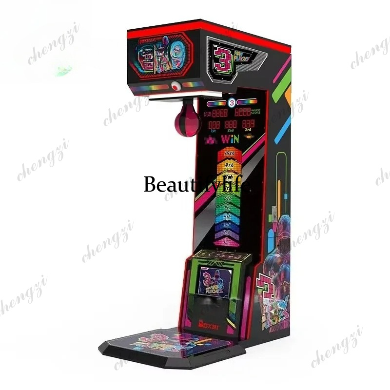 Boxing Machine Arcade - Máquina de boxeo arcade que funciona