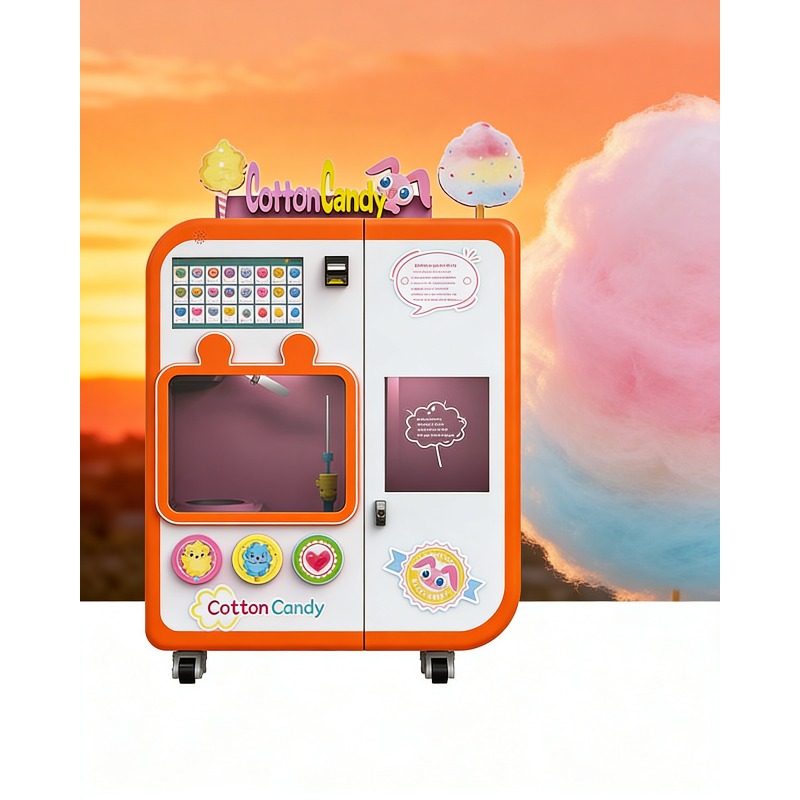 Candy Vending Machine - Máquina Expendedora de Algodón de Azúcar
