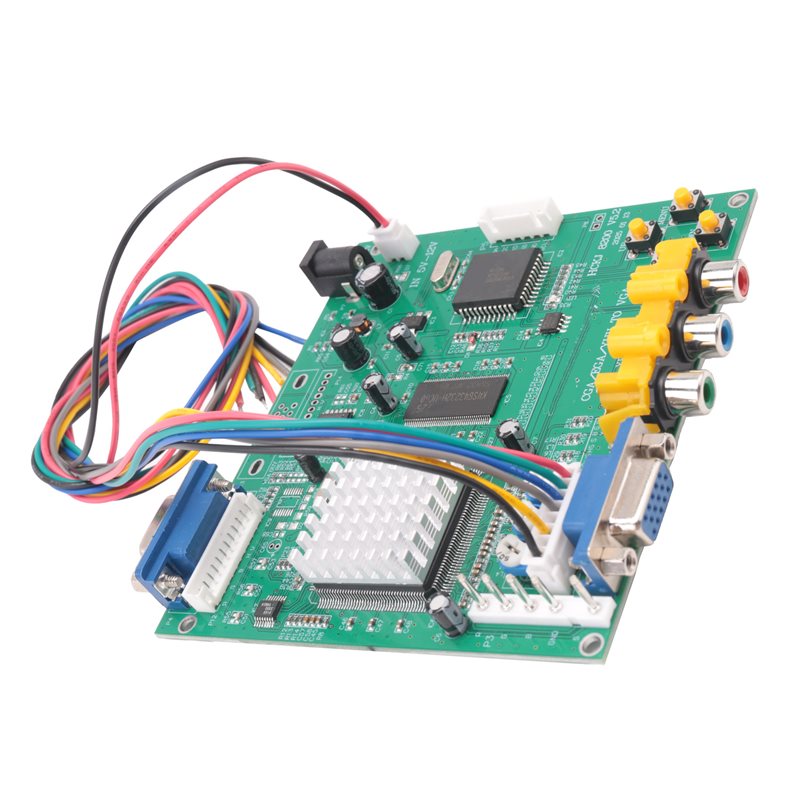 Usb Game Board Jamma - ABKN-GBS8200 CGA/EGA/YUV/RGB a salida VGA, placa