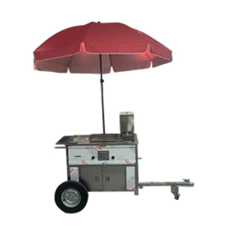 Carrito de Comida Móvil Compac - Hot Dog Vending Cart reseña y precio