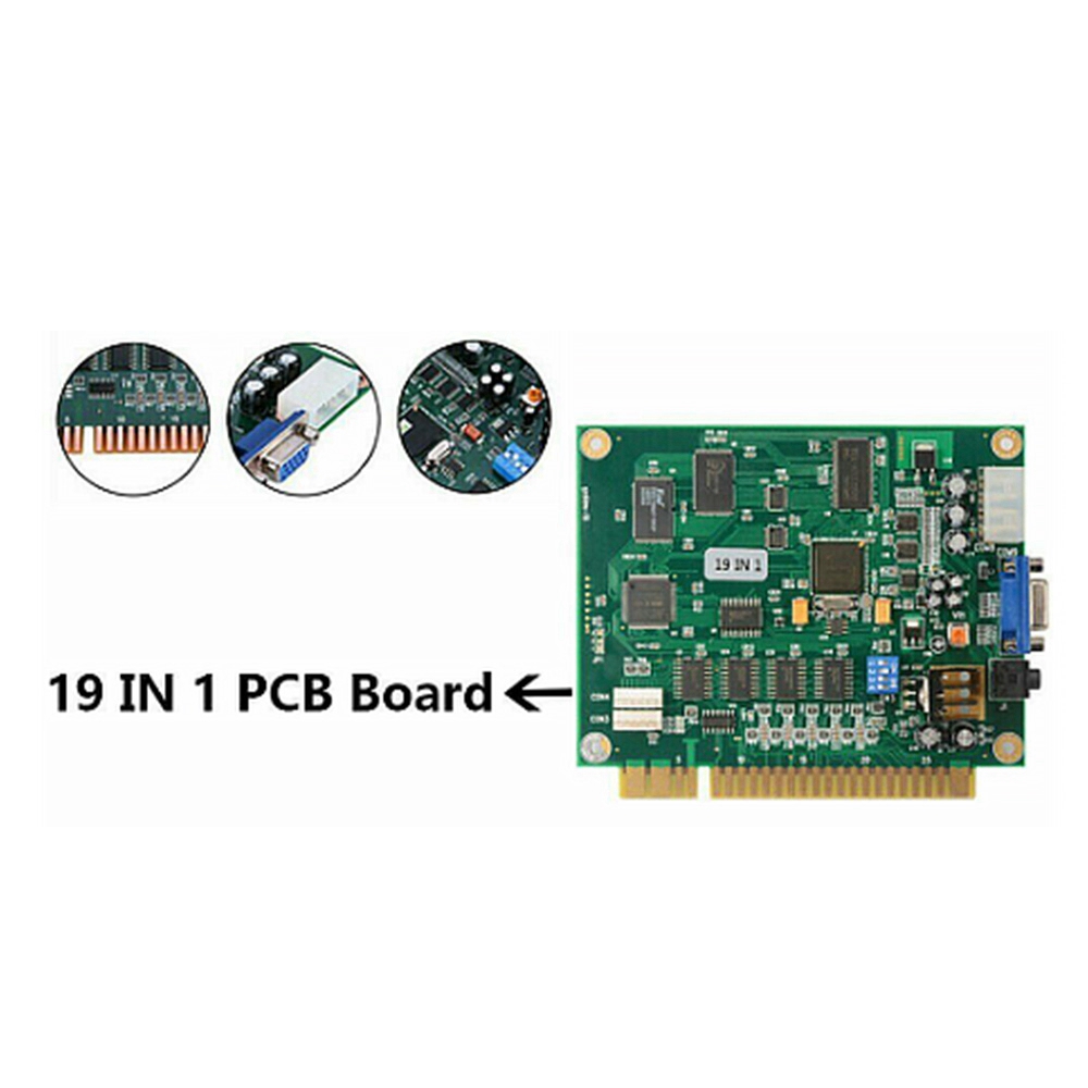 Placa PCB Multicade CEA 19 en  - Usb Game Board Jamma reseña y precio