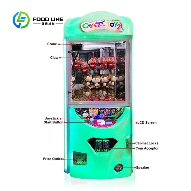Máquina de Juego Arcade Person - Arcade Toy Claw Vending Machine reseña y precio