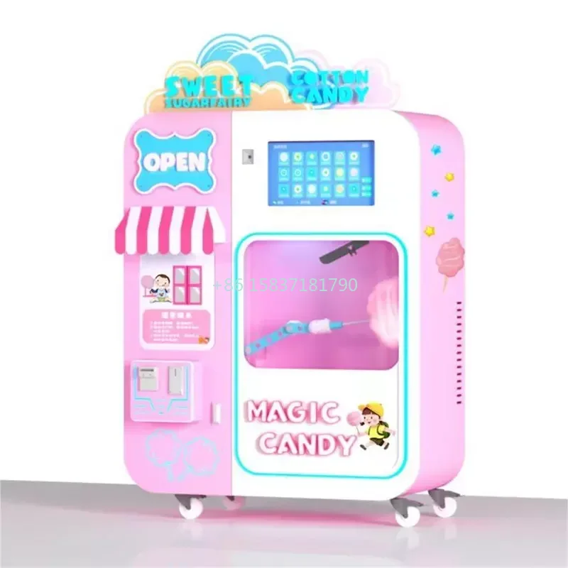 Máquina de algodón de azúcar a - Candy Vending Machine reseña y precio