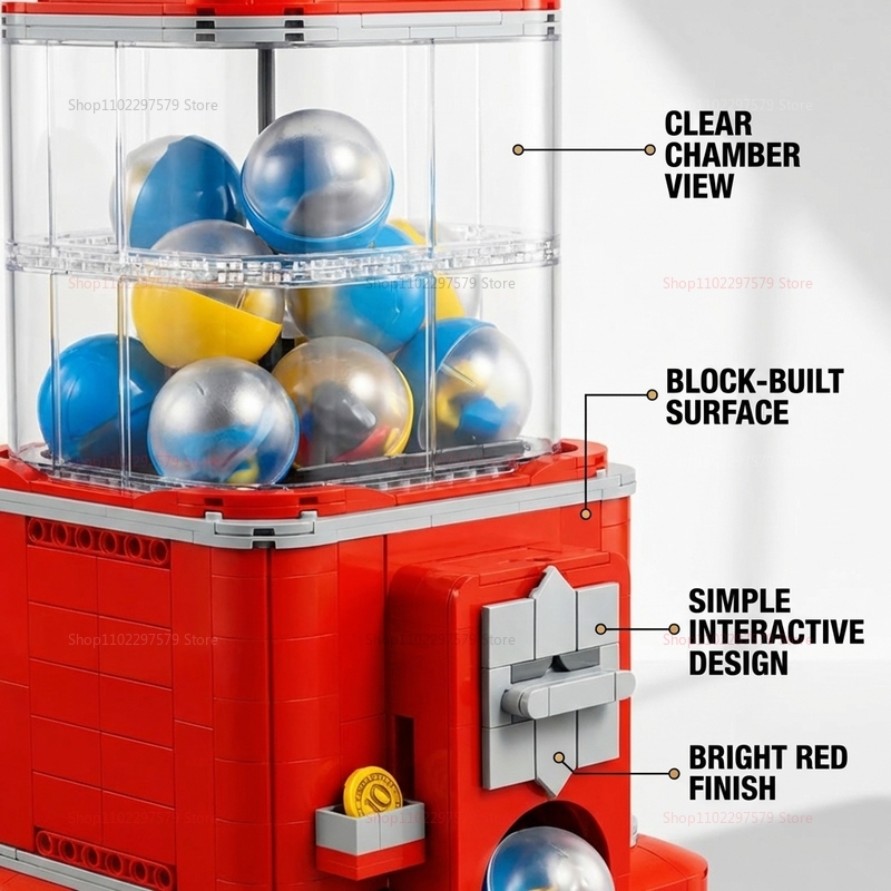 Set de Bloques de Construcción - Arcade Toy Vending Machine reseña y precio