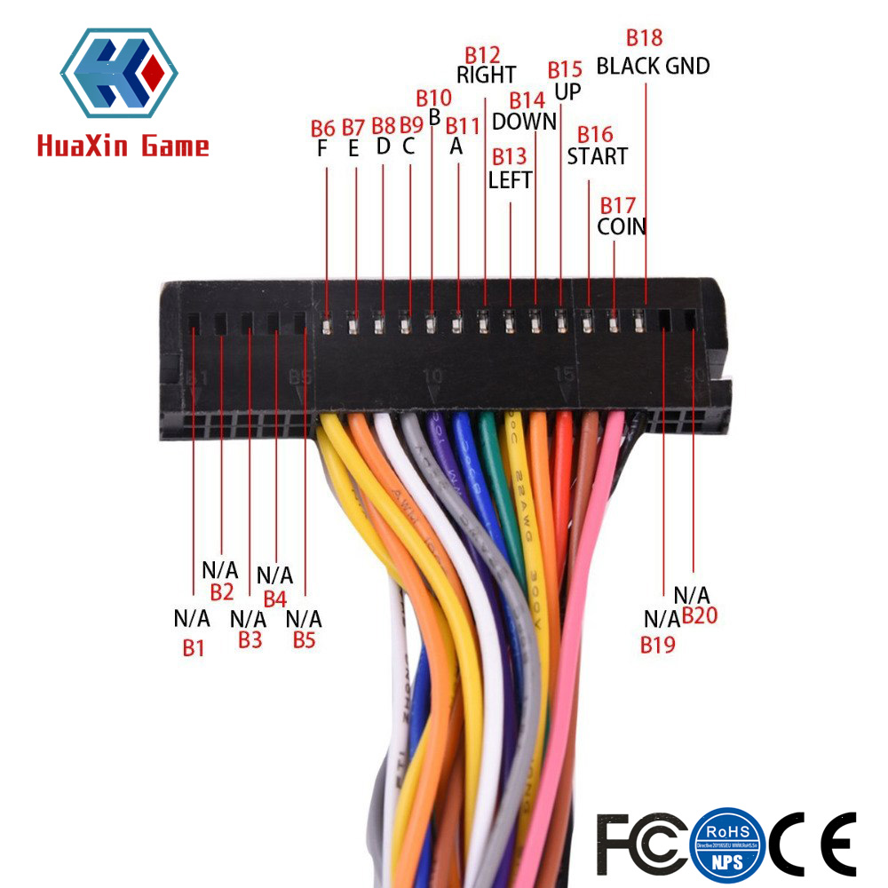 Arnés de cables de gabinete Ar - Arcade Button Pcb reseña y precio