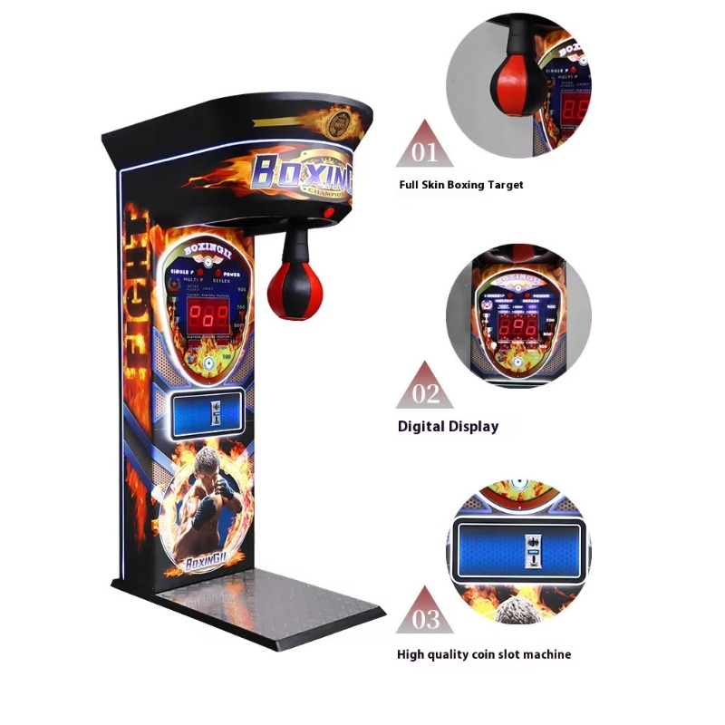 Máquina de Boxeo Arcade Black  - Boxing Machine Arcade reseña y precio