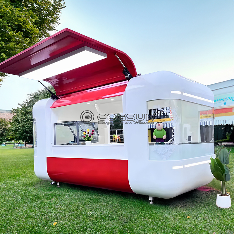 Remolque de comida móvil para  - Hot Dog Vending Cart reseña y precio