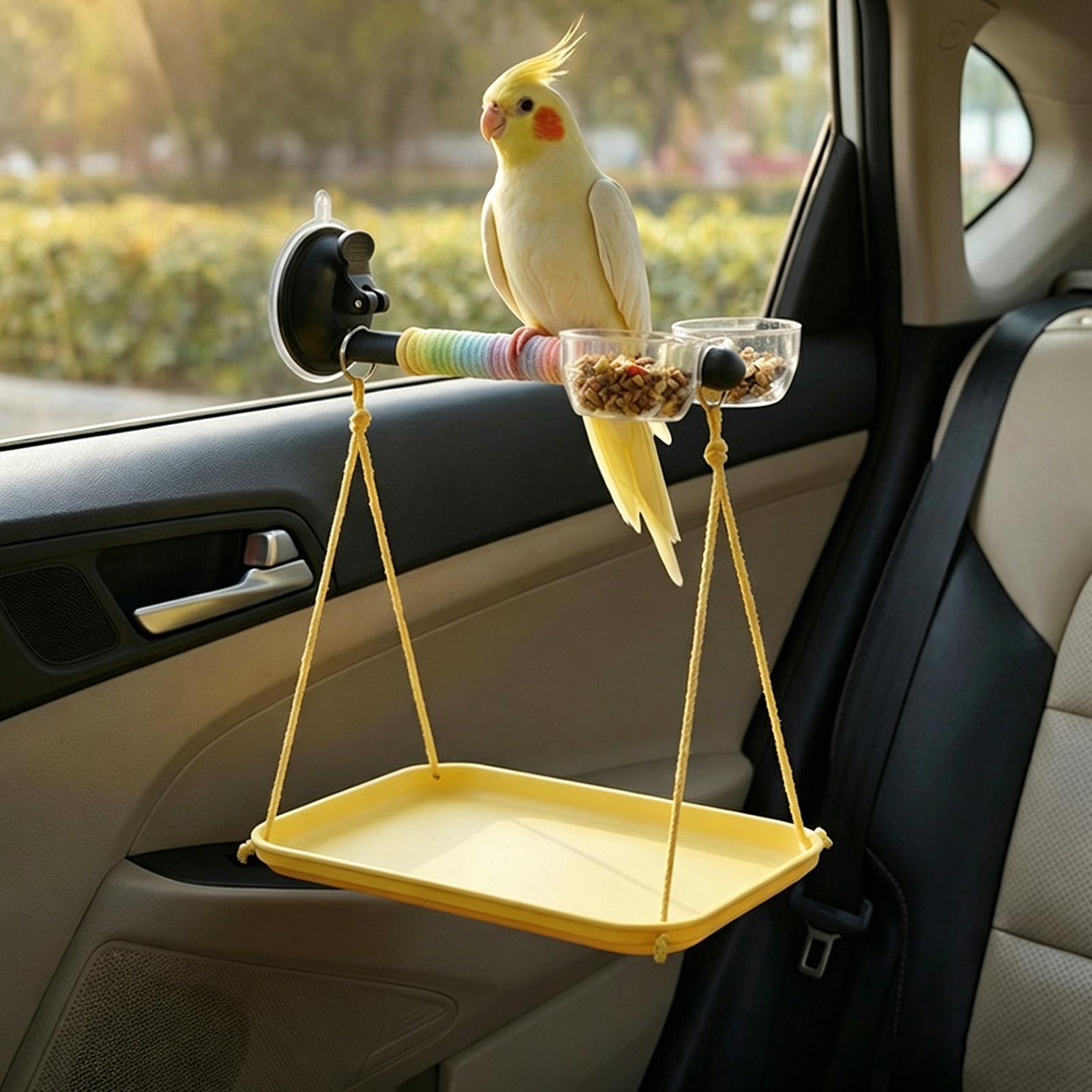 Juguete de ventana para pájaro - Racing Arcade Cabinet reseña y precio