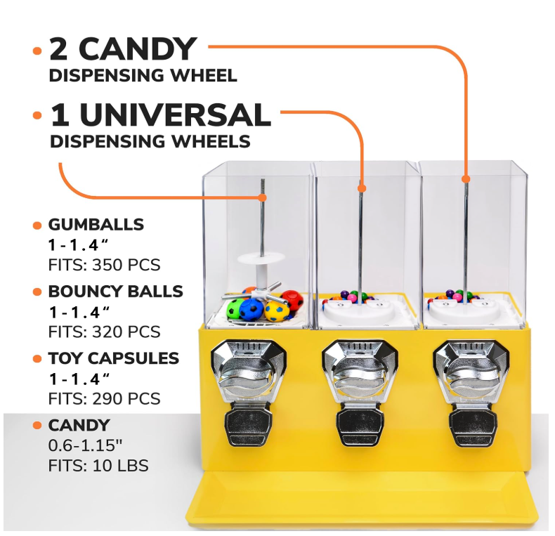 Máquina Expendedora de Dulces  - Candy Vending Machine reseña y precio