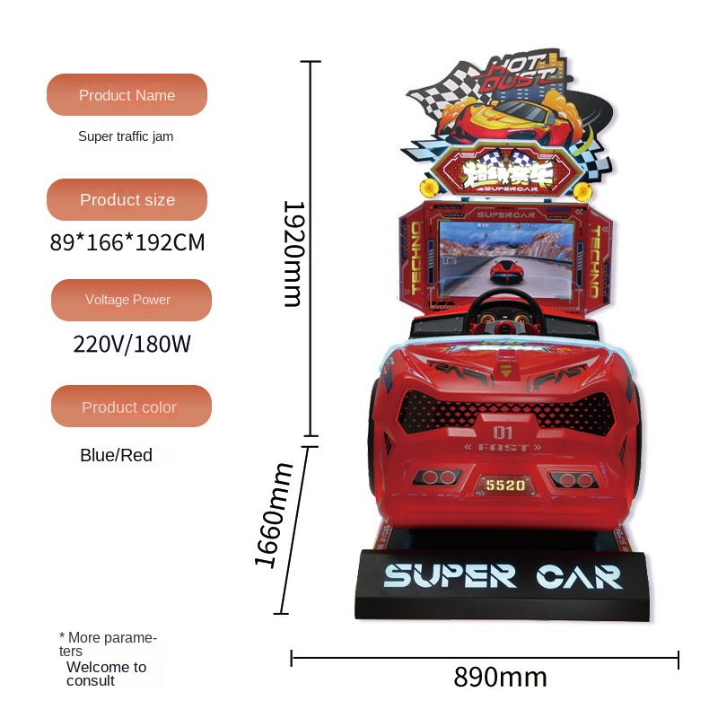 Máquina de Juegos Arcade Opera - Racing Arcade Cabinet reseña y precio